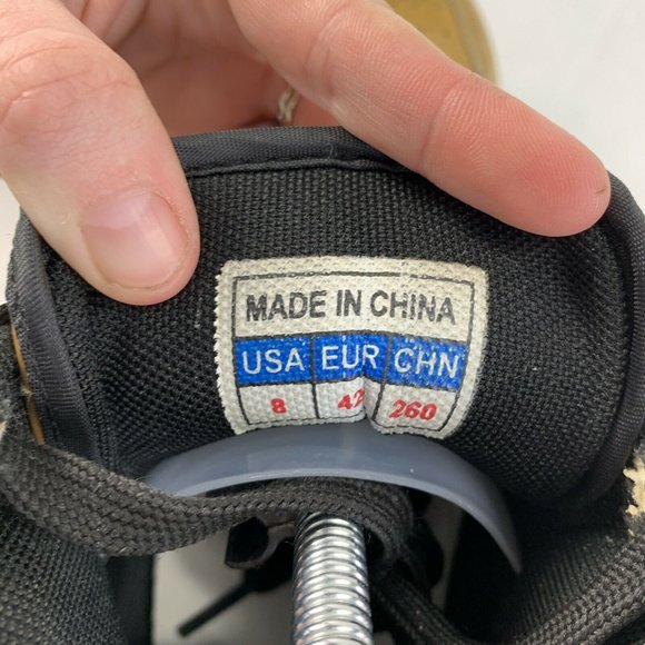 DC X Mike Shinoda X Suru Mens High Top Sneakers Gold US8 Rare HTF Skate Street - Picture 11 of 12